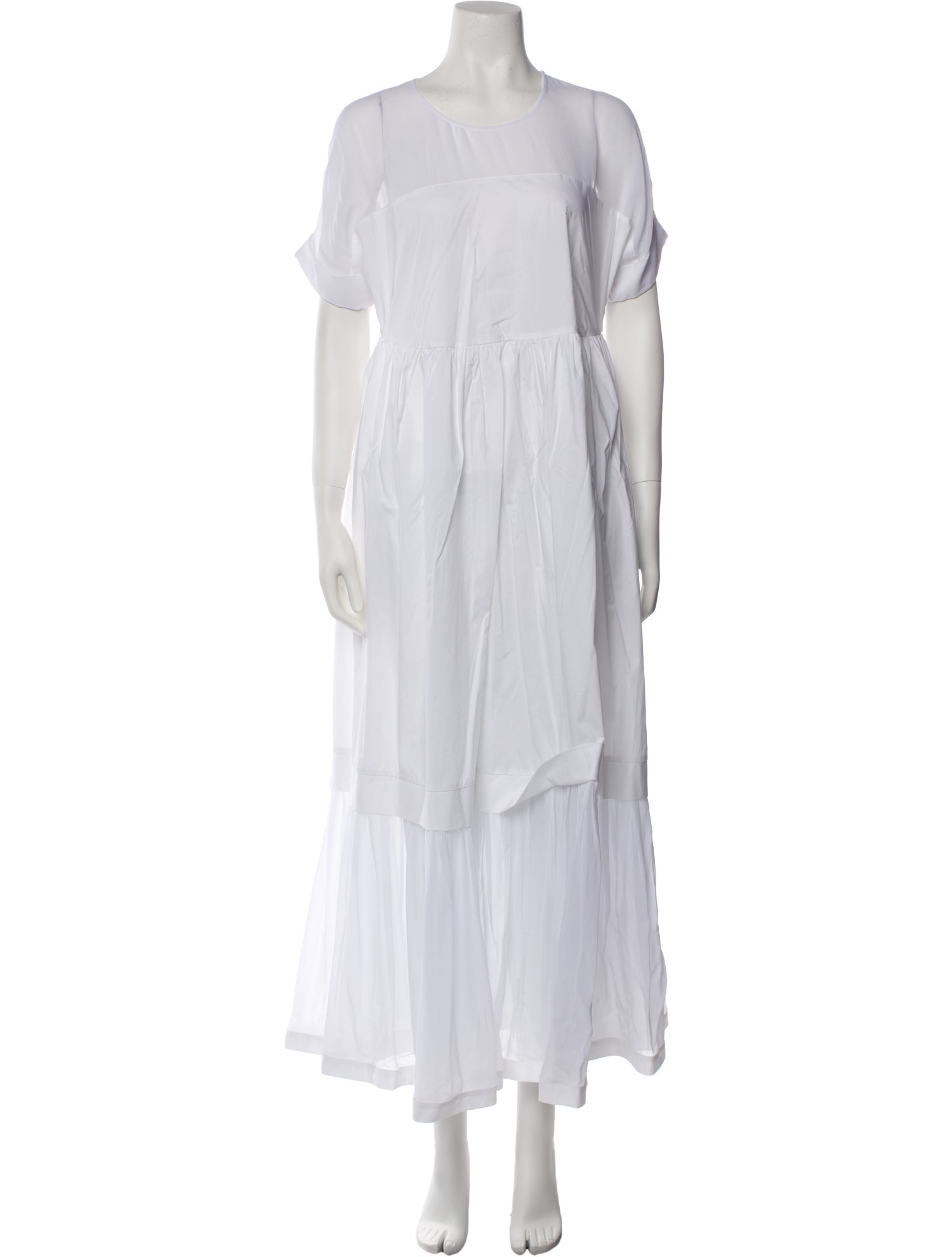 TWINSET Crew Neck Long Dress
